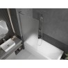 Mexen Next L parawan nawannowy 1-skrzydłowy 80 x 150 cm, szron, chrom - 895-080-000-03-30-01
