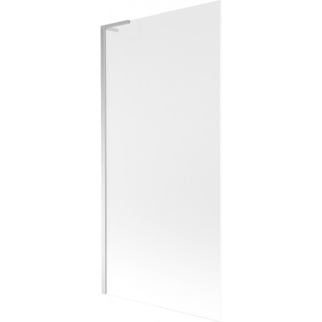 Mexen Next L Badewannenabtrennung 1-flügelig 90 x 150 cm, satiniert, chrom - 895-090-000-03-30-01