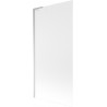 Mexen Next L 1-leheline vanniparavan 90 x 150 cm, jäätunud, kroom - 895-090-000-03-30-01