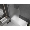 Mexen Next L vannisein 1-uksega 100 x 150 cm, härmas klaas, kroom - 895-100-000-03-30-01