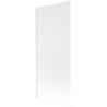 Mexen Next L badwand 1-delig 80 x 150 cm, satijn, wit - 895-080-000-03-30-20