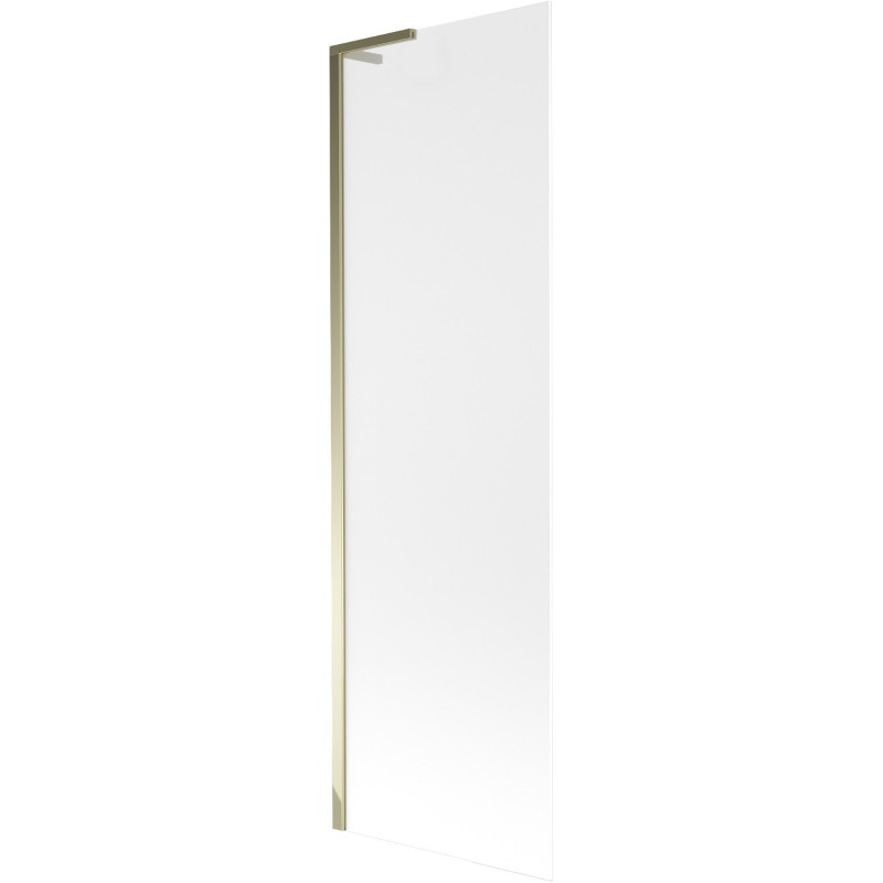 Mexen Next L jednokrilni paravan za kadu 60 x 150 cm, mat, zlatni - 895-060-000-03-30-50