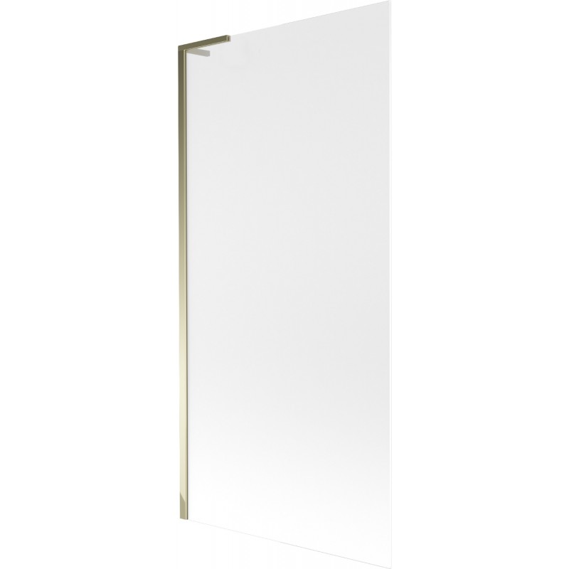 Mexen Next L duschskärm 1-panel 90 x 150 cm, frost, guld - 895-090-000-03-30-50