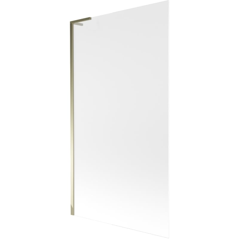 Mexen Next L paravan za kadu s 1 krilom 100 x 150 cm, mat, zlatni - 895-100-000-03-30-50