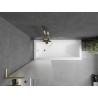 Mexen Next L vannisein 1-luu 60 x 150 cm, härm, kuldne harjatud - 895-060-000-03-30-55