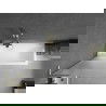 Mexen Next L Badewannenabtrennung 1-flügelig 70 x 150 cm, matt, gebürstetes Gold - 895-070-000-03-30-55