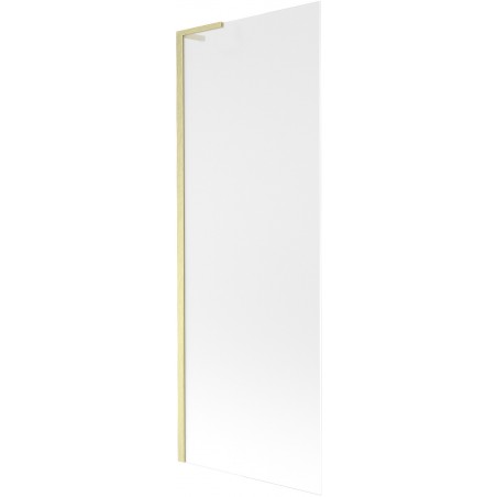 Mexen Next L Badewannenabtrennung 1-flügelig 70 x 150 cm, matt, gebürstetes Gold - 895-070-000-03-30-55