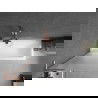 Mexen Next L Badewannenabtrennung 1-flügelig 70 x 150 cm, mattiert, gebürstetes Kupfer - 895-070-000-03-30-65