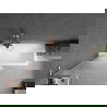 Mexen Next L Badewannenabtrennung 1-flügelig 80 x 150 cm, satiniert, gebürstetes Kupfer - 895-080-000-03-30-65