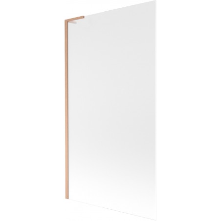Mexen Next L Badewannenfaltwand 1-flügelig 100 x 150 cm, matt, gebürstetes Kupfer - 895-100-000-03-30-65