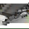 Mexen Next L Badewannenaufsatz 1-flügelig 60 x 150 cm, mattiert, gebürstetes Kupfer - 895-060-000-03-30-65