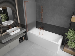 Mexen Next L Eendeeler Buedemarschiermatte 60 x 150 cm, Reif, gebierene Koffer - 895-060-000-03-30-65