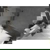 Mexen Next L Badewannenfaltwand 1-teilig 70 x 150 cm, satiniert, gebürstetes Gun Gray - 895-070-000-03-30-66