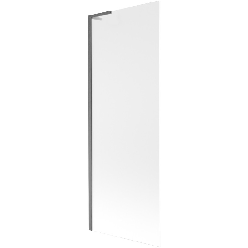 Mexen Next L jednodijelna kada za tuširanje 70 x 150 cm, mraz, brušeni gun gray - 895-070-000-03-30-66