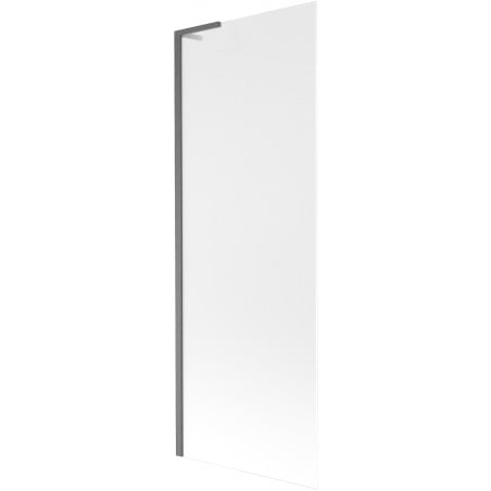 Mexen Next L Bath Screen 1-Panel 70 x 150 cm, Frosted, Brushed Gun Gray - 895-070-000-03-30-66