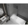 Mexen Next L vannitoa vahesein 1-tiivaline 90 x 150 cm, matt, harjatud gun metall - 895-090-000-03-30-66