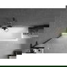 Mexen Next L Badewannenabtrennung 1-flügelig 60 x 150 cm, matt, schwarz - 895-060-000-03-30-70