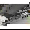 Mexen Next L Badewannenaufsatz 1-flügelig 80 x 150 cm, matt, Gun Metal - 895-080-000-03-30-95