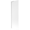 Mexen Next L Badewannenwand 1-flügelig 60 x 150 cm, mattiert, gebürsteter Nickel - 895-060-000-03-30-97