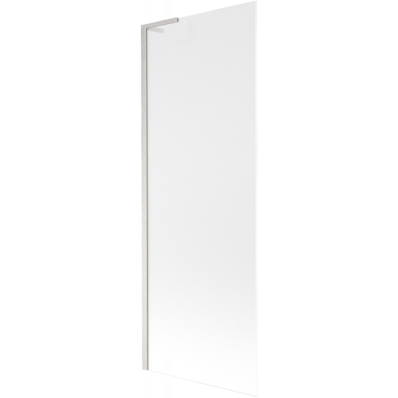 Mexen Next L Badewannenwand 1-flügelig 70 x 150 cm, matt, gebürsteter Nickel - 895-070-000-03-30-97