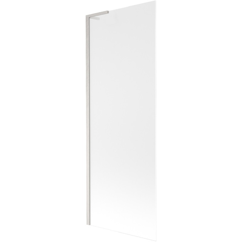 Mexen Next L vannie paravan 1-leheline 70 x 150 cm, härmatise, harjatud nikkel - 895-070-000-03-30-97