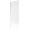 Mexen Next L Badewannenwand 1-flügelig 70 x 150 cm, matt, gebürsteter Nickel - 895-070-000-03-30-97