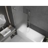 Mexen Next L vannisein 1-osaline 80 x 150 cm, matt, harjatud nikkel - 895-080-000-03-30-97