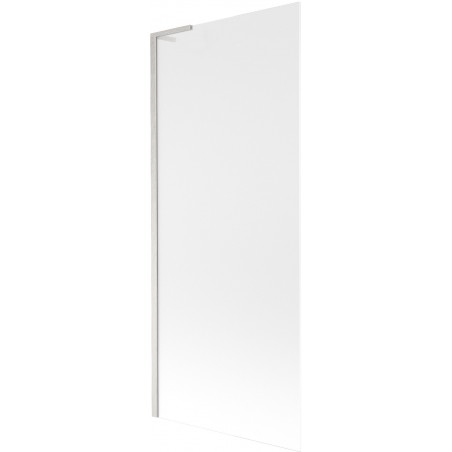 Mexen Next L Badewannenfaltwand 1-flügelig 80 x 150 cm, satiniert, gebürstetes Nickel - 895-080-000-03-30-97