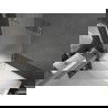 Mexen Next L Duschwand 1-flügelig 90 x 150 cm, satiniert, gebürstetes Nickel - 895-090-000-03-30-97