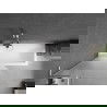 Mexen Next L Duschwand 1-flügelig 90 x 150 cm, satiniert, gebürstetes Nickel - 895-090-000-03-30-97