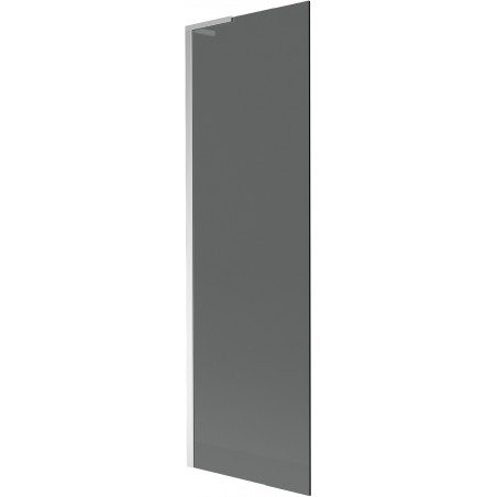 Mexen Next L paravane za kadu s jednim krilom 60 x 150 cm, grafit, krom - 895-060-000-03-40-01