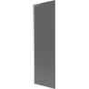 Mexen Next L paravane za kadu s jednim krilom 60 x 150 cm, grafit, krom - 895-060-000-03-40-01