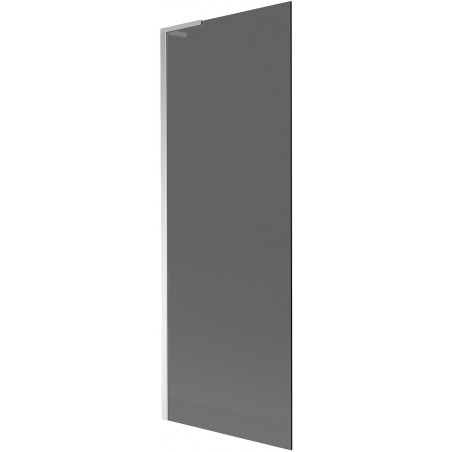 Mexen Next L badwand scherm 1-deurs 70 x 150 cm, grafiet, chroom - 895-070-000-03-40-01