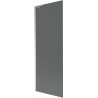 Mexen Next L badwand scherm 1-deurs 70 x 150 cm, grafiet, chroom - 895-070-000-03-40-01