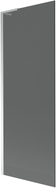 Mexen Next L vanniepiirded, 1-osaline, 70 x 150 cm, grafiit, kroom - 895-070-000-03-40-01