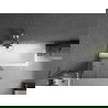 Mexen Next L badwand 1-vleugelig 80 x 150 cm, grafiet, chroom - 895-080-000-03-40-01