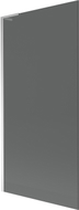 Mexen Next L vannisirmik 1-osaline 90 x 150 cm, grafiit, kroom - 895-090-000-03-40-01