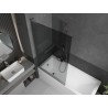 Mexen Next L vannisirm 1-tiivaline 100 x 150 cm, grafiit, kroom - 895-100-000-03-40-01