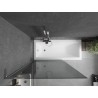 Mexen Next L vannisirm 1-tiivaline 100 x 150 cm, grafiit, kroom - 895-100-000-03-40-01