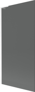 Mexen Next L vannipaneel, 1-tiivaline 90 x 150 cm, grafiit, valge - 895-090-000-03-40-20