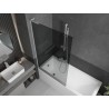Mexen Next L vanniseinakate 1-sarja 100 x 150 cm, grafiit, valge - 895-100-000-03-40-20