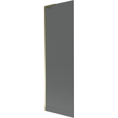 Mexen Next L vannipaneel 1-ukseline 60 x 150 cm, grafiit, kuldne - 895-060-000-03-40-50