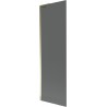 Mexen Next L vannipaneel 1-ukseline 60 x 150 cm, grafiit, kuldne - 895-060-000-03-40-50