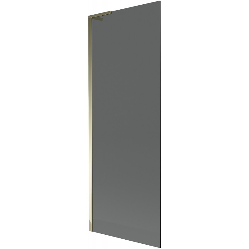 Mexen Next L Badewannenfaltwand 1-flügelig 70 x 150 cm, grafit, gold - 895-070-000-03-40-50