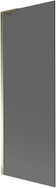 Mexen Next L vannialune paravan, 1-osaline 70 x 150 cm, grafiit, kuldne - 895-070-000-03-40-50