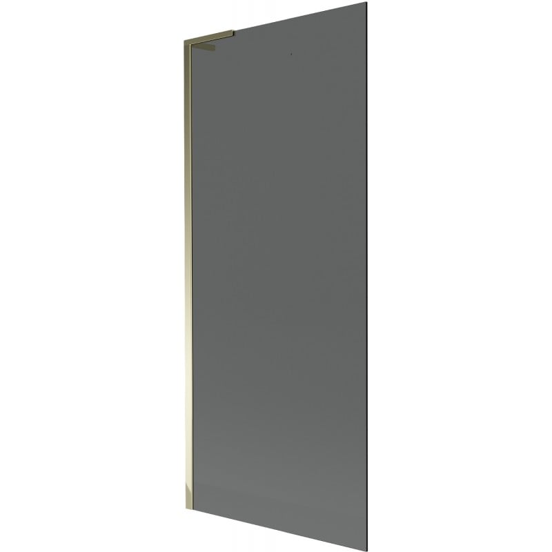 Mexen Next L duschskärm 1-delad 80 x 150 cm, grafit, guld - 895-080-000-03-40-50