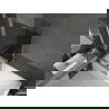 Mexen Next L badwand 1-delig 90 x 150 cm, grafiet, goud - 895-090-000-03-40-50