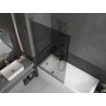 Mexen Next L vannikardin 1-lapiline 100 x 150 cm, grafiit, kuldne - 895-100-000-03-40-50