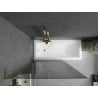 Mexen Next L vannikardin 1-lapiline 100 x 150 cm, grafiit, kuldne - 895-100-000-03-40-50