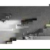 Mexen Next L Badewannenabtrennung 1-flügelig 70 x 150 cm, grafit, gebürstetes Gold - 895-070-000-03-40-55